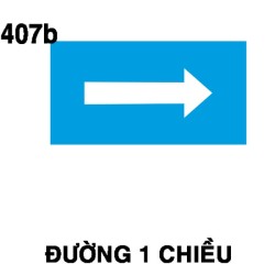 Biển chỉ dẫn I.407b – Đường một chiều (rẽ phải) | Châu Gia Phát