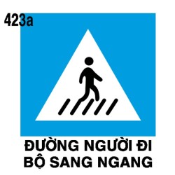 Biển chỉ dẫn I.423a – Đường người đi bộ sang ngang (một bên) | Châu Gia Phát Biển chỉ dẫn I.423a – Đường người đi bộ sang ngang (một bên) | Châu Gia Phát