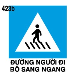 Biển chỉ dẫn I.423b – Đường người đi bộ sang ngang (cả hai bên) | Châu Gia Phát Biển chỉ dẫn I.423b – Đường người đi bộ sang ngang (cả hai bên) | Châu Gia Phát