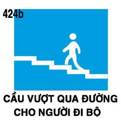 Biển chỉ dẫn I.424b – Hầm cho người đi bộ | Châu Gia Phát Biển chỉ dẫn I.424b – Hầm cho người đi bộ | Châu Gia Phát