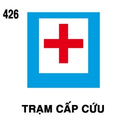 Biển chỉ dẫn I.426 – Trạm cấp cứu | Châu Gia Phát Biển chỉ dẫn I.426 – Trạm cấp cứu | Châu Gia Phát