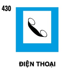 Biển chỉ dẫn I.430 – Điện thoại | Nhà Sản Xuất Châu Gia Phát Biển chỉ dẫn I.430 – Điện thoại | Nhà Sản Xuất Châu Gia Phát