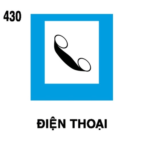 Biển chỉ dẫn I.430 – Điện thoại | Nhà Sản Xuất Châu Gia Phát