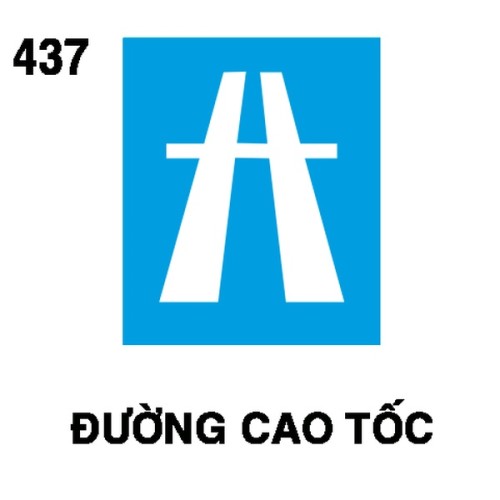 Biển chỉ dẫn I.437 – Đường cao tốc | Châu Gia Phát
