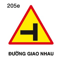 Biển báo nguy hiểm W.205e – Đường giao nhau phức tạp | Châu Gia Phát Biển báo nguy hiểm W.205e – Đường giao nhau phức tạp | Châu Gia Phát