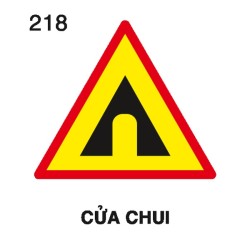 Biển báo nguy hiểm W.218 – Cửa chui | Châu Gia Phát Biển báo nguy hiểm W.218 – Cửa chui | Châu Gia Phát
