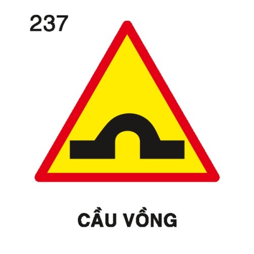 Biển báo nguy hiểm W.237 – Cầu vồng | Châu Gia Phát