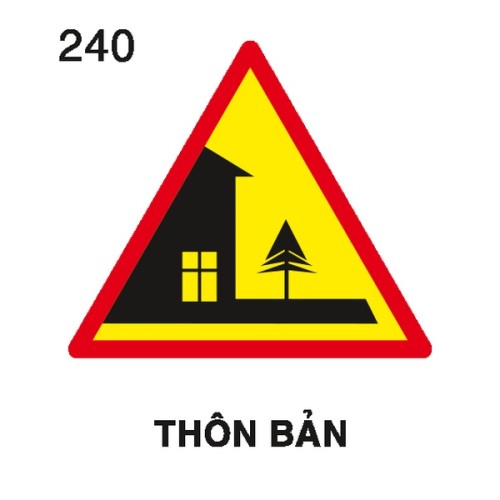 Biển báo nguy hiểm W.240 – Đường hầm | Châu Gia Phát