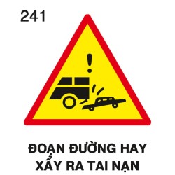 Biển báo nguy hiểm W.241 – Ùn tắc giao thông | Châu Gia Phát Biển báo nguy hiểm W.241 – Ùn tắc giao thông | Châu Gia Phát