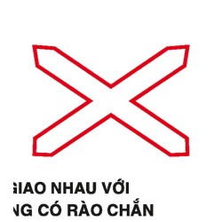 Biển báo nguy hiểm W.242 – Đường sắt giao không vuông góc | Châu Gia Phát Biển báo nguy hiểm W.242 – Đường sắt giao không vuông góc | Châu Gia Phát