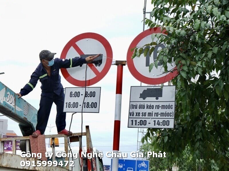 Biển báo cấm đạt chuẩn QCVN